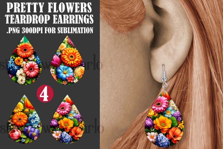 Sublimation Earring Designs Image 22