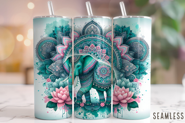 Cute Elephant Clipart Image 6