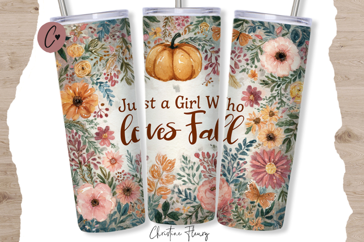 Fall Tumbler Wrap