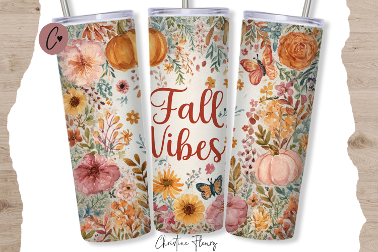 Fall Tumbler Wrap Image 3