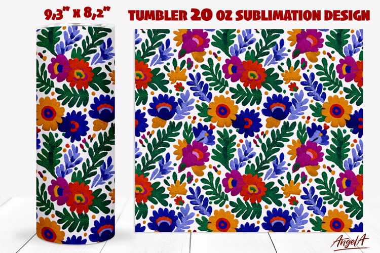 20 Oz Sublimation Tumbler Wrap Image 6
