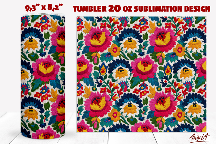 20 Oz Sublimation Tumbler Wrap