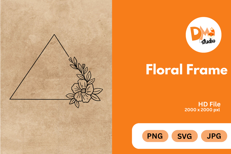 Flower Border Clipart Image 18