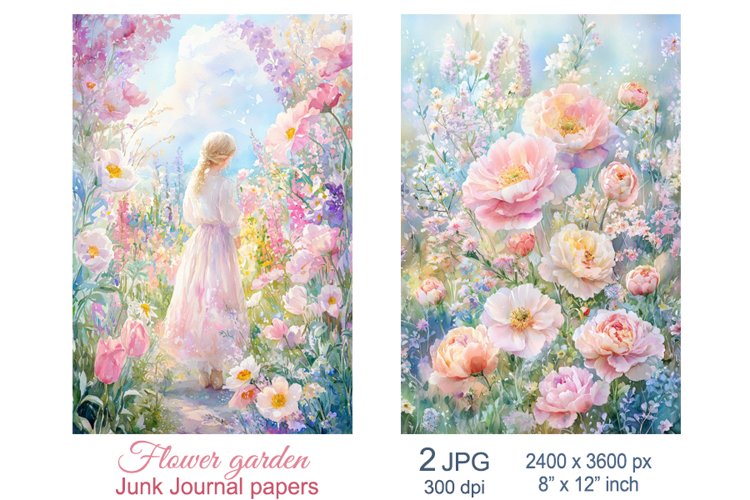 Pink Flowers Clipart