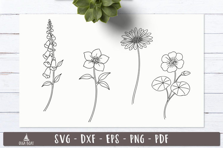 Flower Garden Clipart Image 20