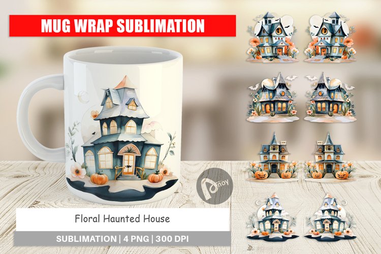 Haunted House Clipart Image 2