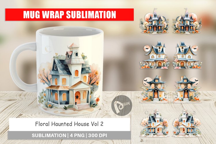 Haunted House Clipart Image 24