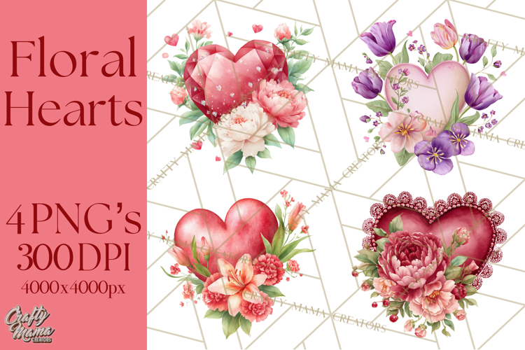 Valentine Hearts Clipart Image 5