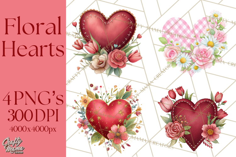 Valentine Hearts Clipart Image 12