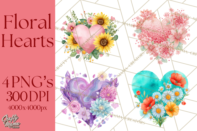 Valentine Hearts Clipart Image 15