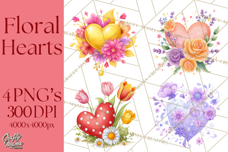 Valentine Hearts Clipart Image 18