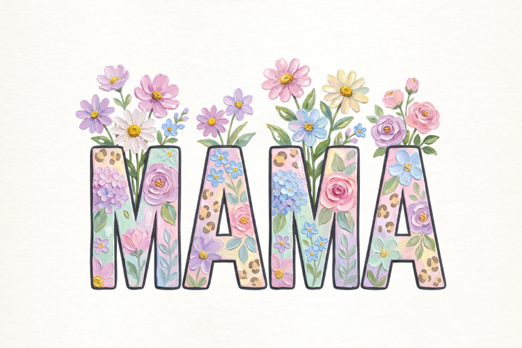 Mama Sublimation Design Image 5
