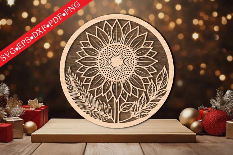 Merry Christmas Candle SVG example image 1