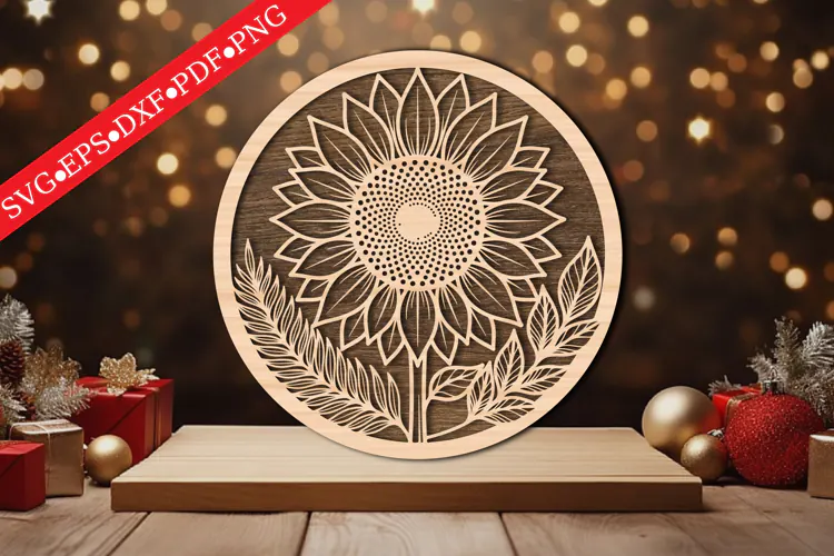 Merry Christmas Candle SVG