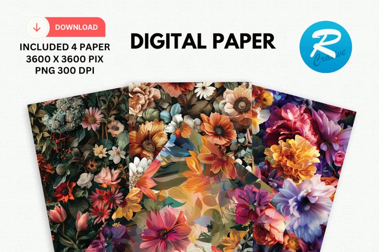 Floral Background Image 7