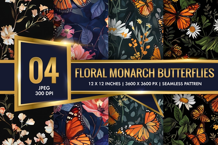 Monarch Butterfly Clipart Image 18
