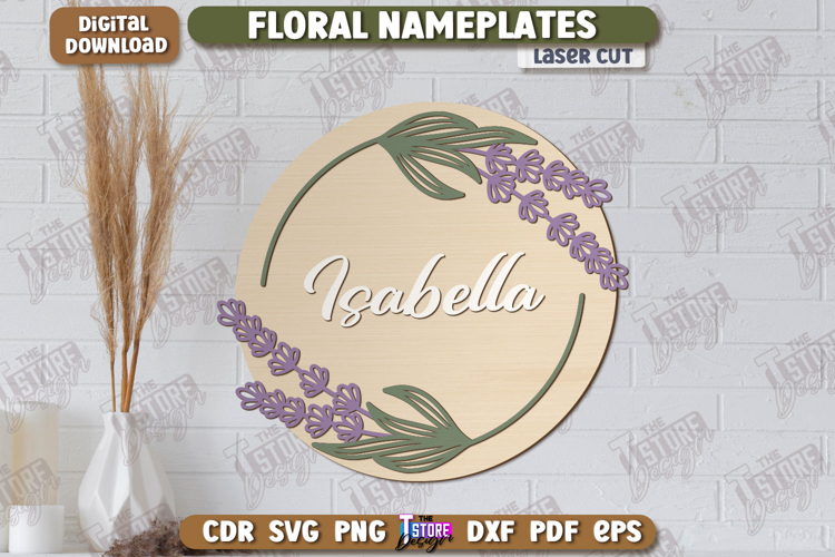 Wooden Name Sign