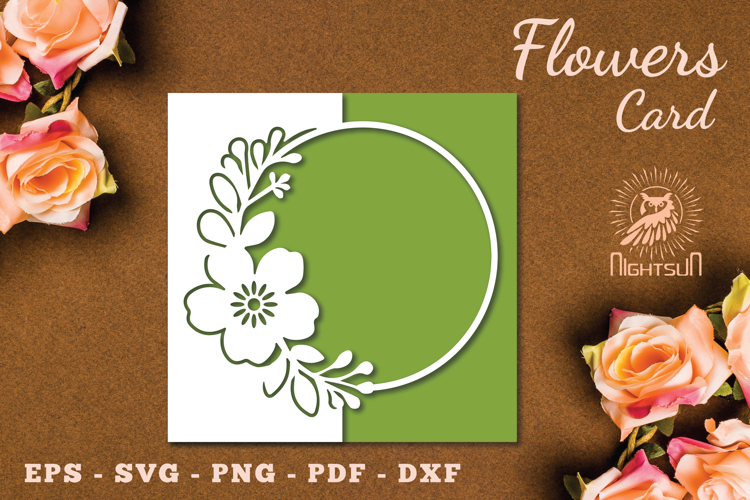 Butterfly Card Svg Image 6