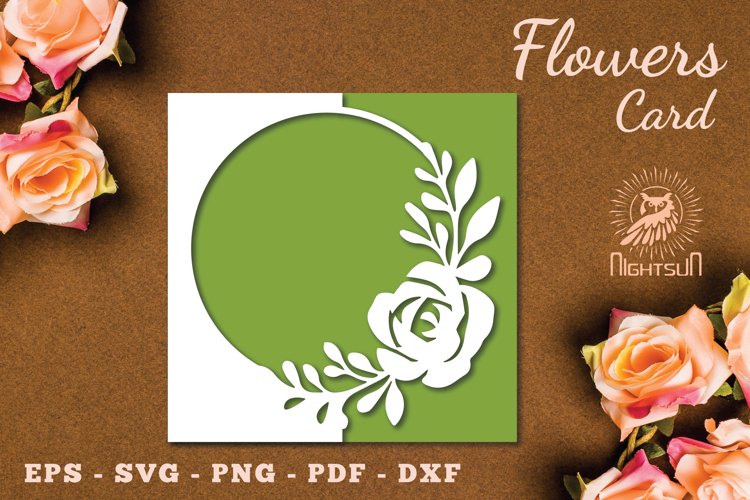 Butterfly Card Svg Image 2