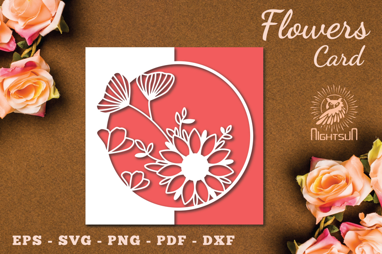 Butterfly Card Svg Image 14