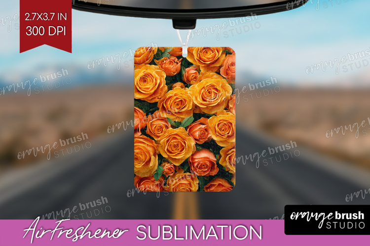 Pastel Floral Air Freshener PNG - Flower Field PNG