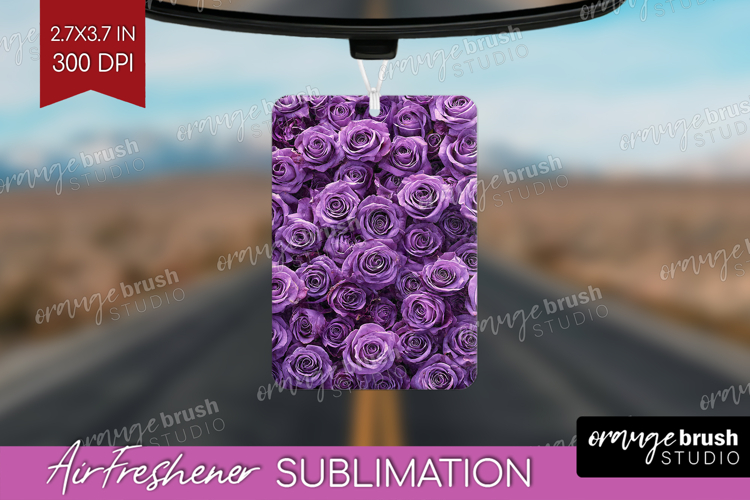Pastel Floral Air Freshener PNG - Flower Field PNG