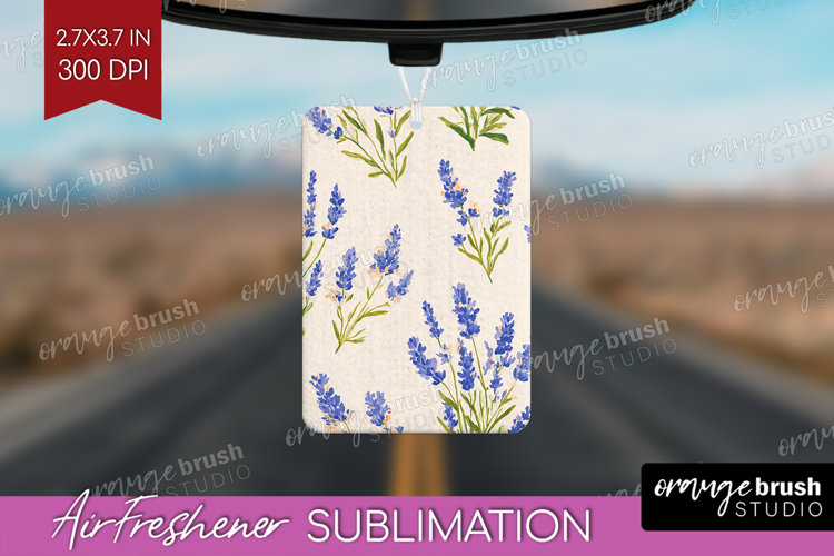Floral Air Freshener PNG - Spring Flowers PNG Sublimation