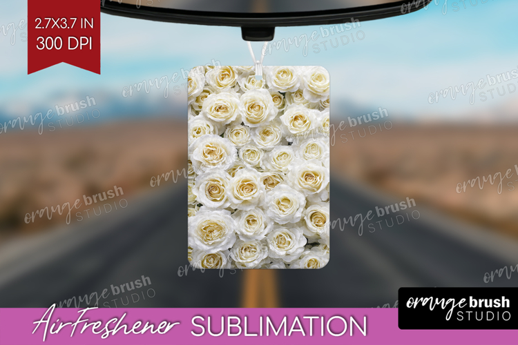 Pastel Floral Air Freshener PNG - Flower Field PNG