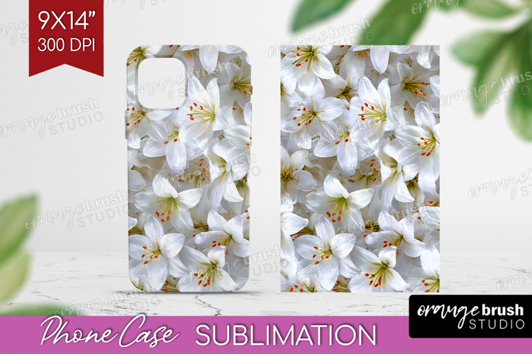 Pastel Floral Phone Case PNG - Flower Field Case PNG