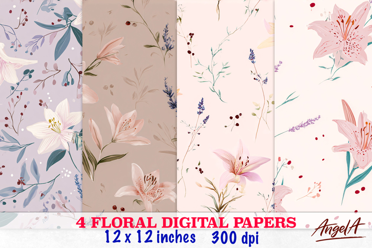 Floral Seamless Pattern