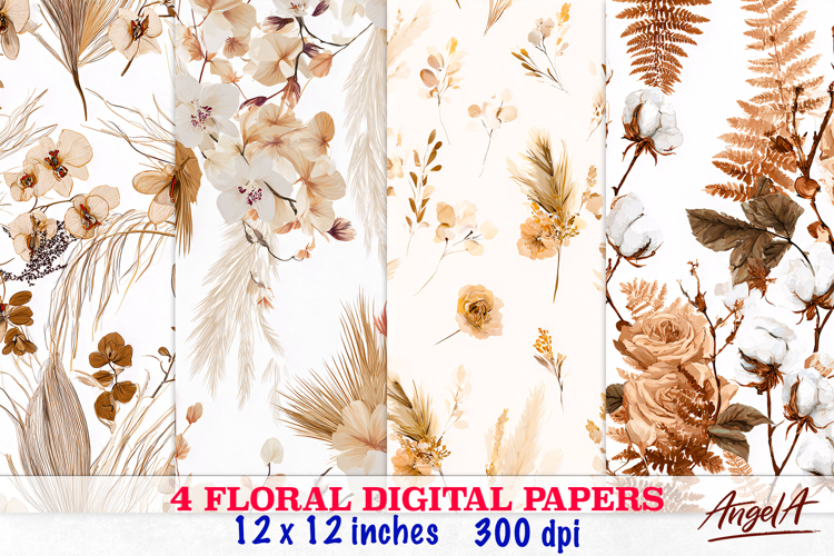 Floral Background Image 14