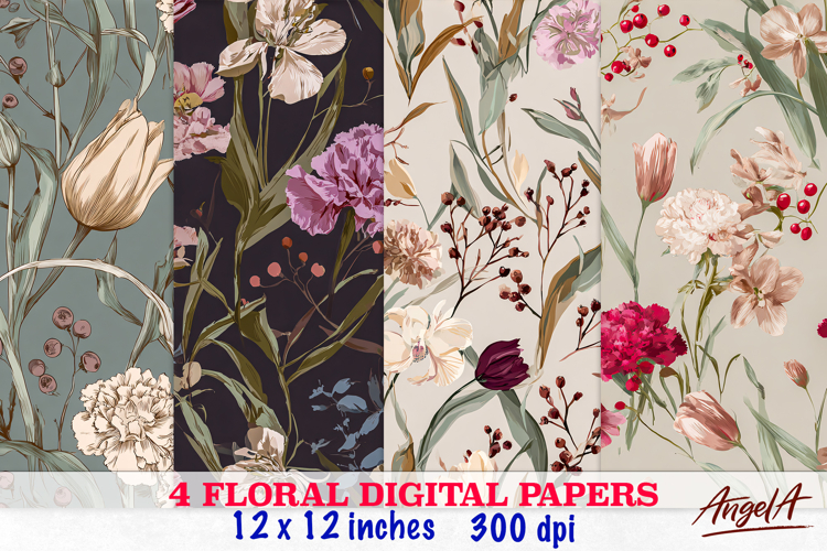 Floral Pattern Png Image 4