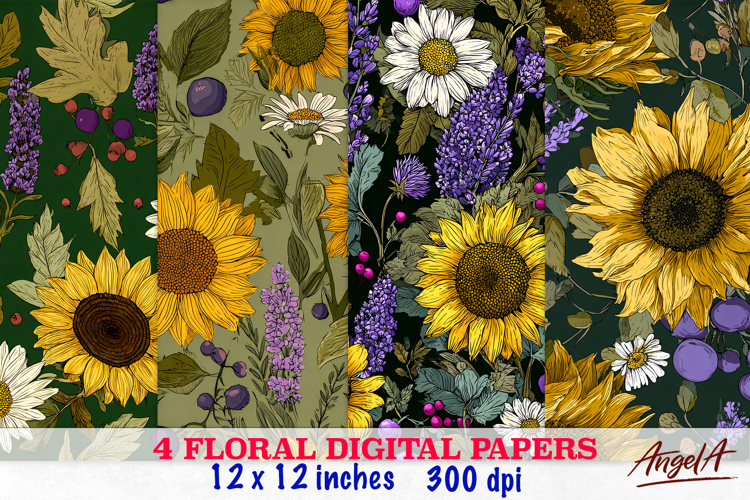 Floral Pattern Png Image 6