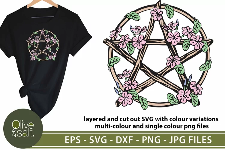 Pentacle svg, witch svg, wicca png, witch svg, pentagram png