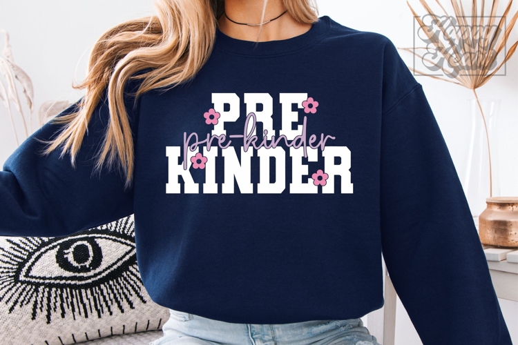 Pre Kinder SVG PNG - Back To School - Hello Pre K Teacher