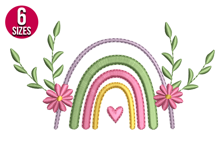Embroidery Flowers Image 4