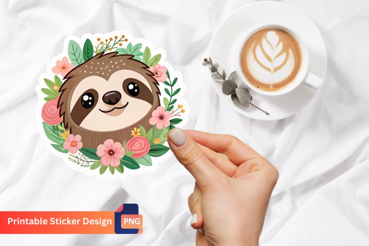 Cute Sloth Clipart