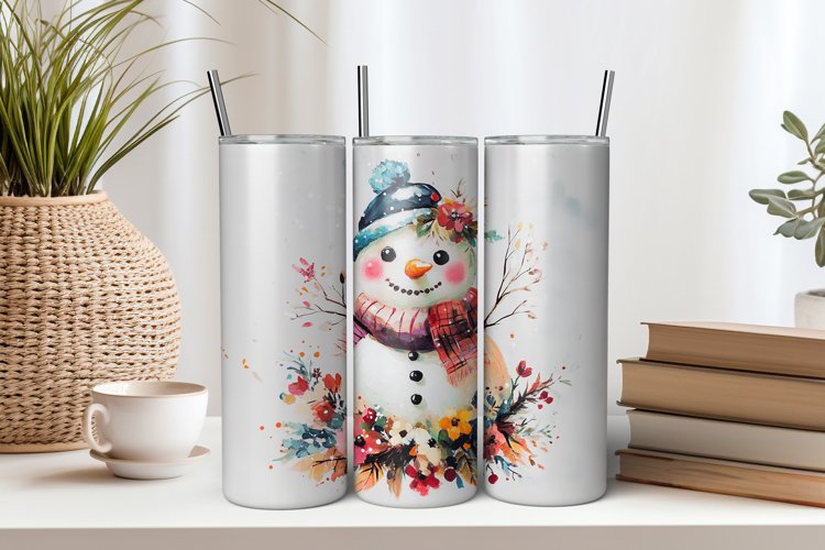 Snowman Background Image 12