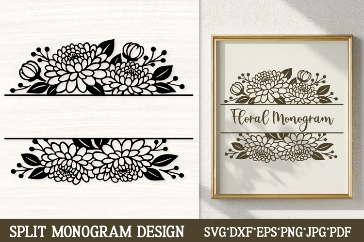 Floral Svg Border Image 3