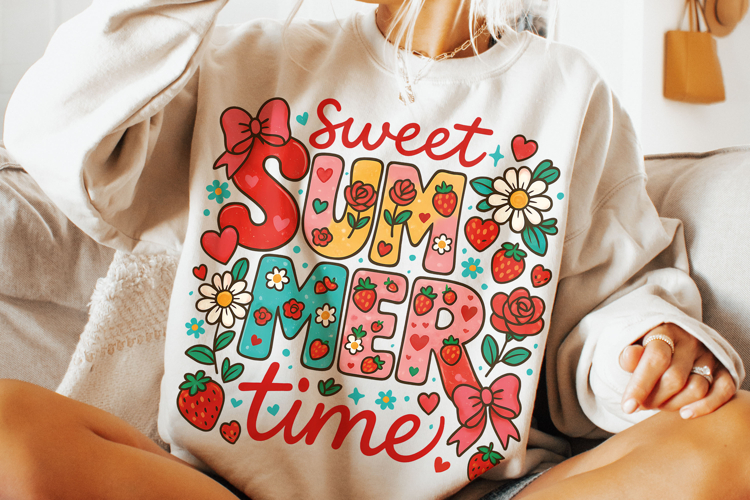 Sweet Summer Time PNG, Summer Vibes, Beach PNG, Hello Summer