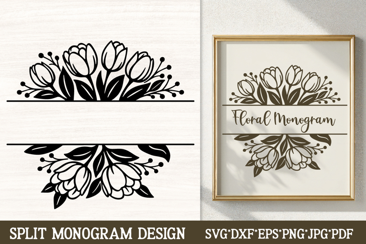 Floral Svg Border Image 9