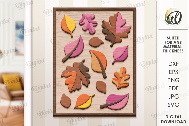 Floral Wall Decor Laser Cut. Wall Decor SVG