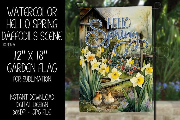 Daffodils Clipart Image 16