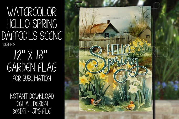 Daffodils Clipart Image 18