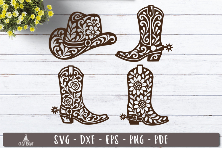 Cowboy Hat Illustration Image 20