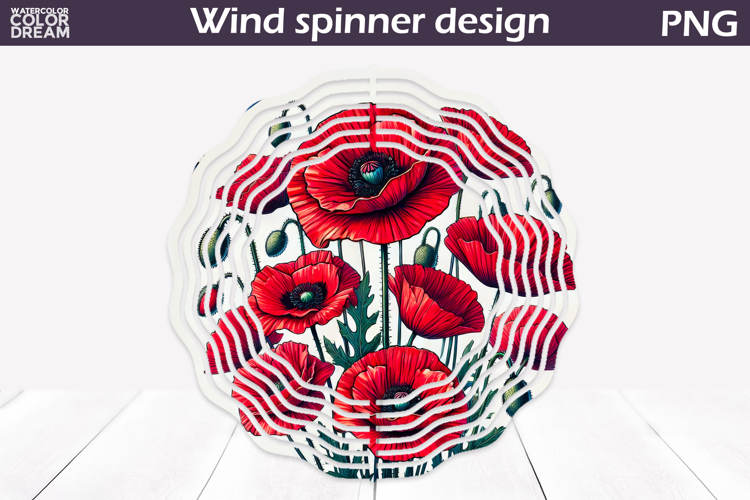 Wildflowers Wind Spinner | Floral Wind Spinner