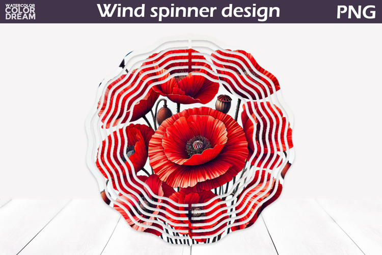 Wildflowers Wind Spinner | Floral Wind Spinner