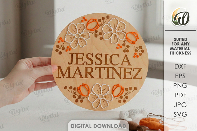 Floral Pattern Svg Image 6