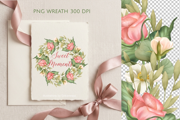 Pink Rose Png Image 13