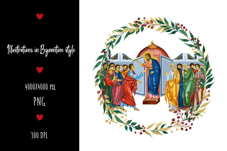 christening, vintage, religious, icon, communion, faith, sacrament, saviour, epiphany, christian, evangelical, orthodox, greek, art, saint, holy, king, baptism, confirmation, floral, religion, wreath, illustration, god, blessing, byzantine